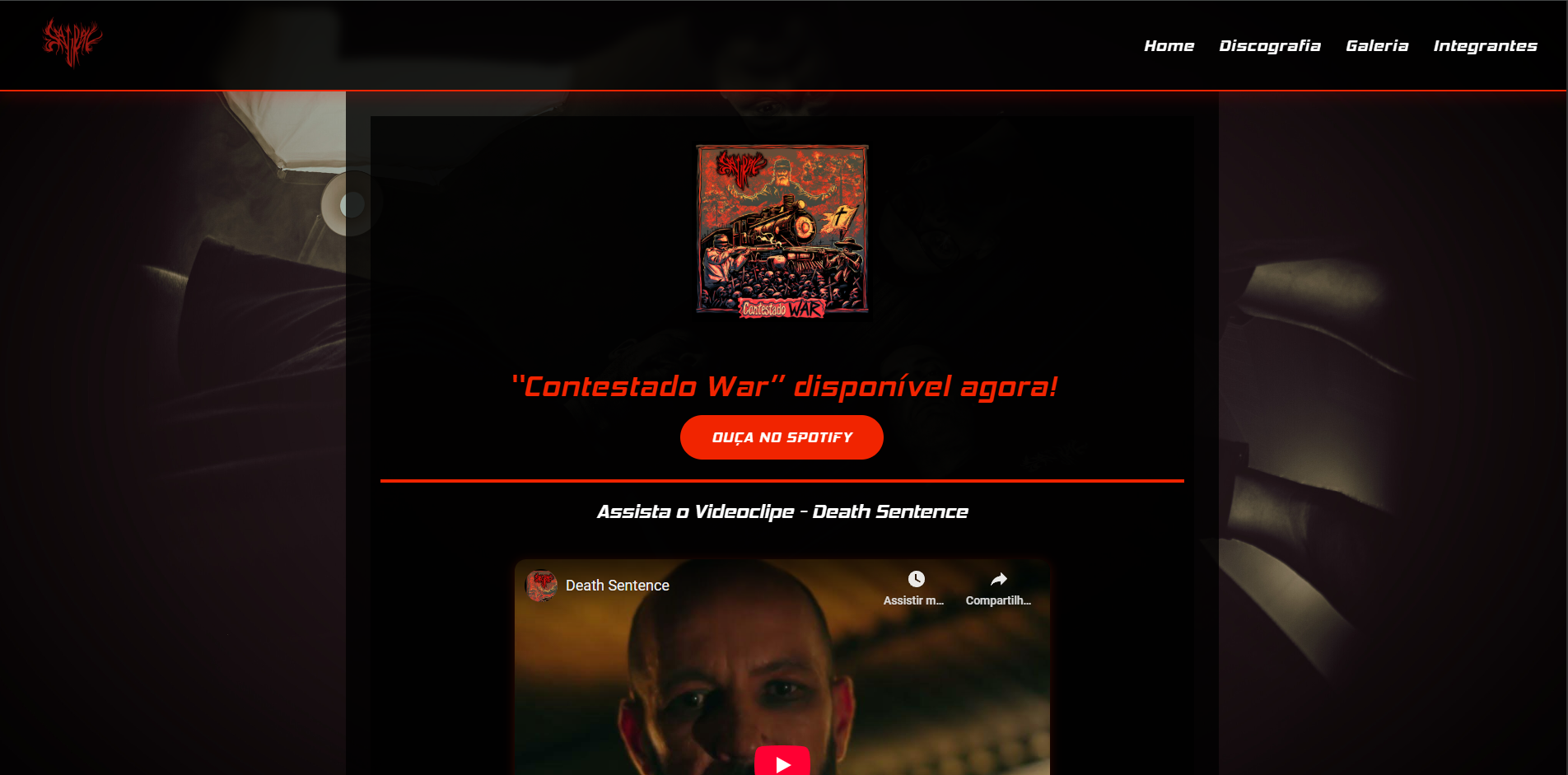Prévia do projeto Sagrav Site